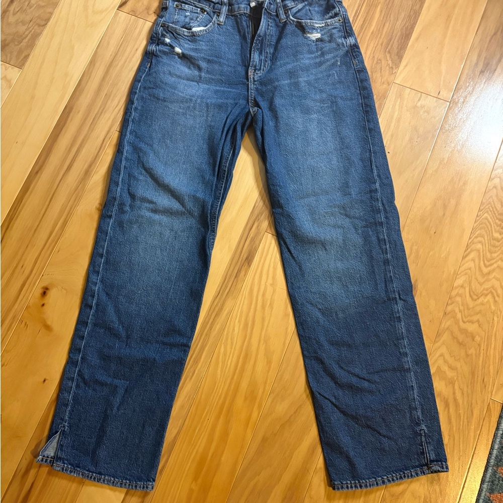 GAP Men's Dark Blue Straight Jeans